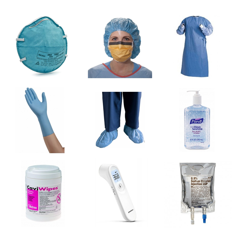 CIA Medical - PPE product grid